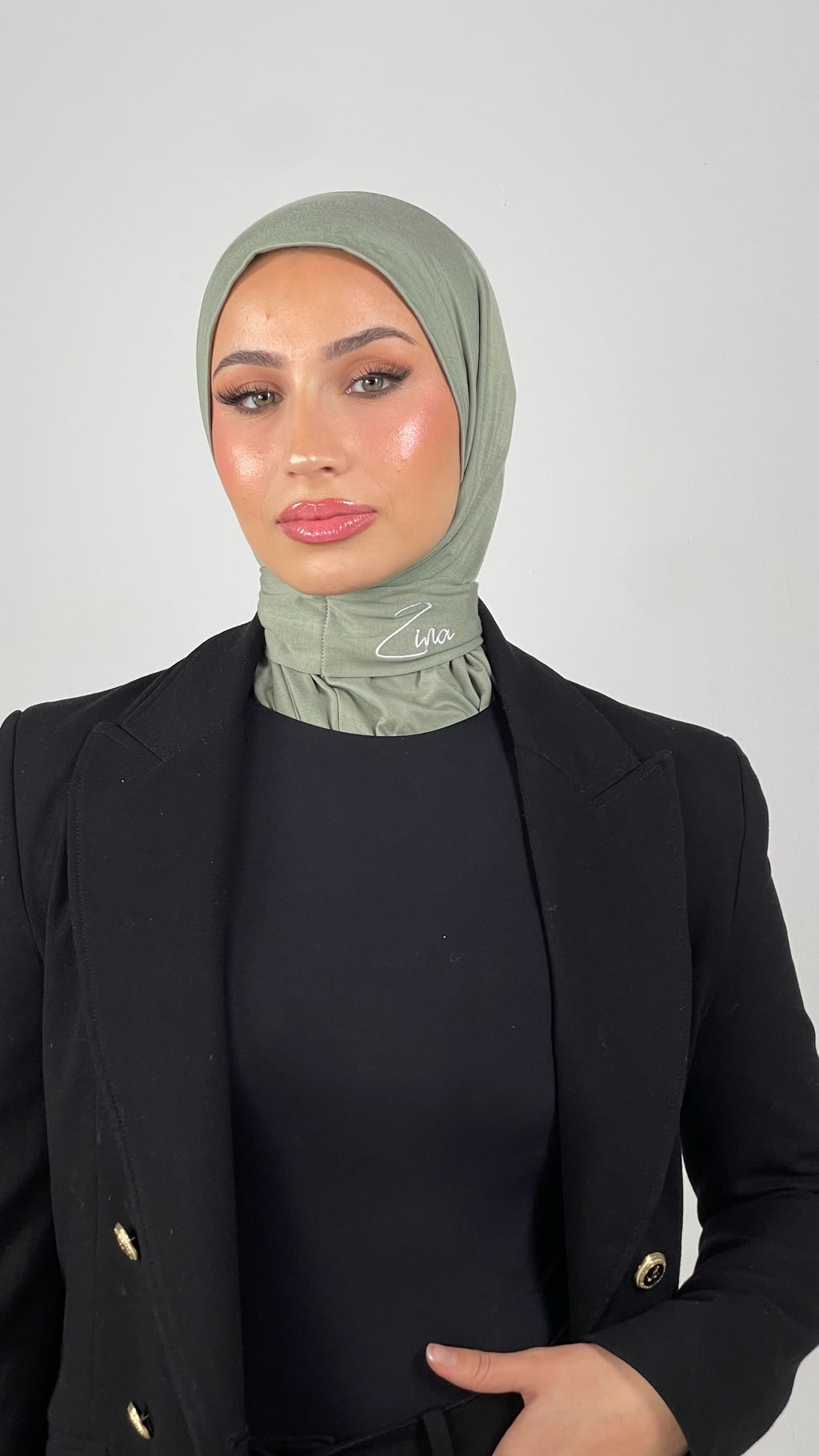 Cagoule Bamboo Vert Sauge