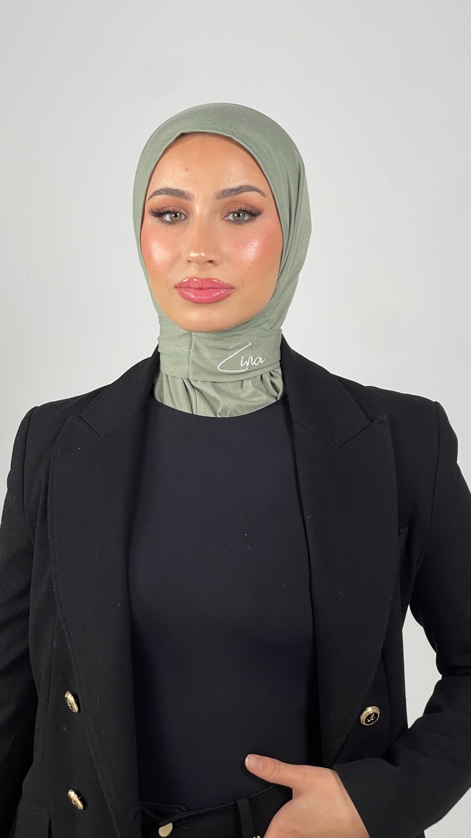 Cagoule Bamboo Vert Sauge